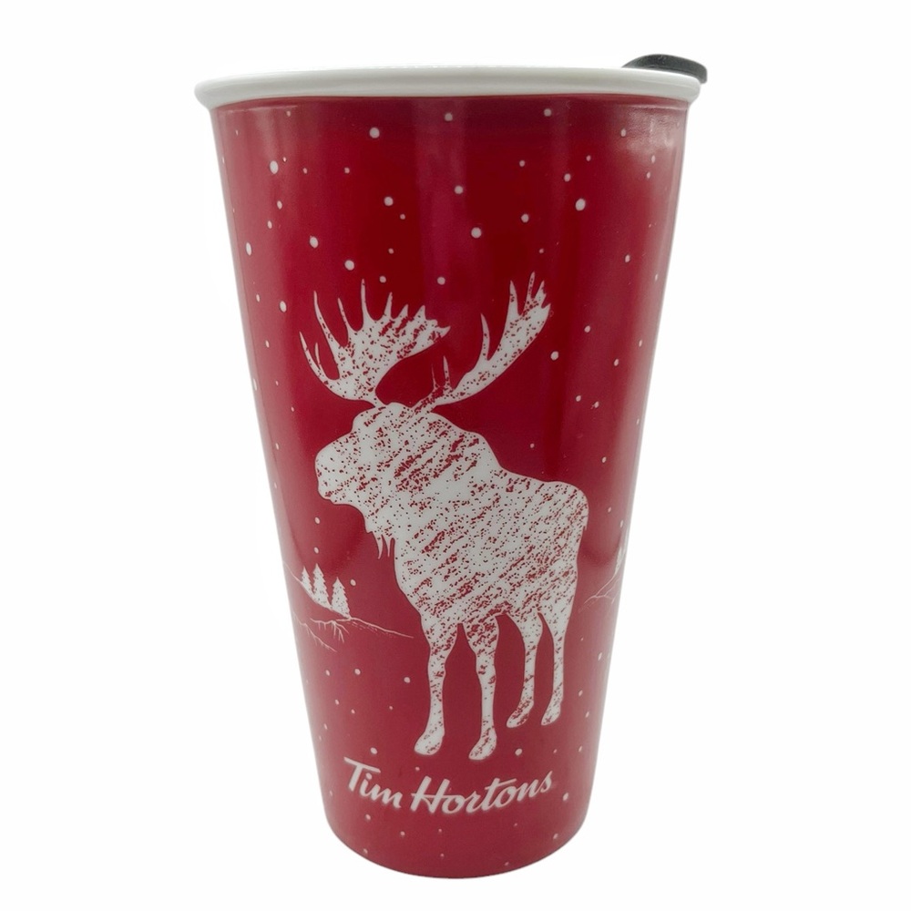 🆕 Tim Hortons Moose Travel Mug